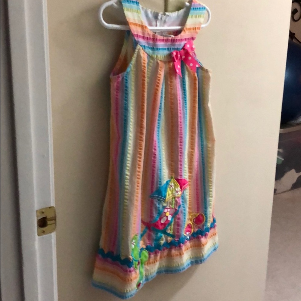 Classic seersucker dress